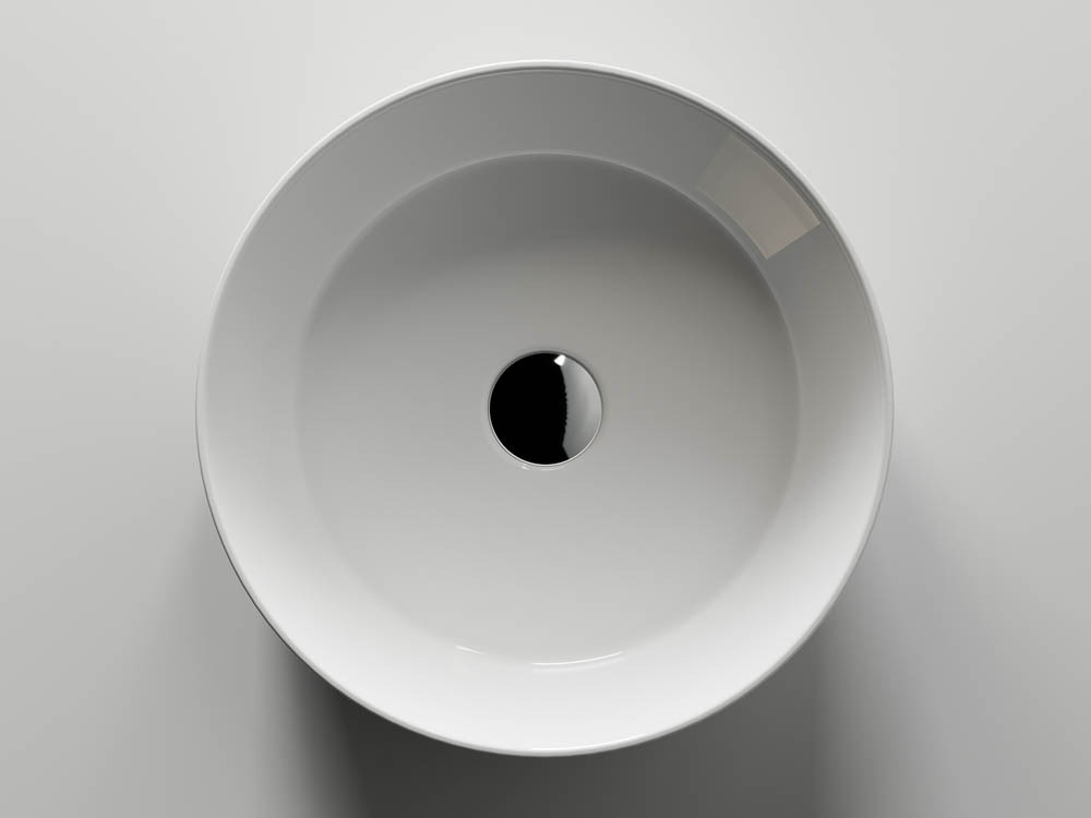 Умывальник чаша накладная круглая Element 360x360x120мм