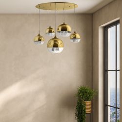 Светильник подвесной Maytoni   P140-PL-170-5-G