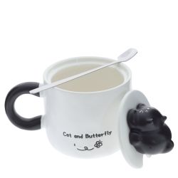 GAEM Кружка с крышкой, 360 мл, L14 W10 H12 см, 4в.