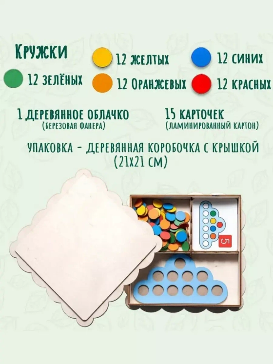 Развивающая игрушка Умное облачко