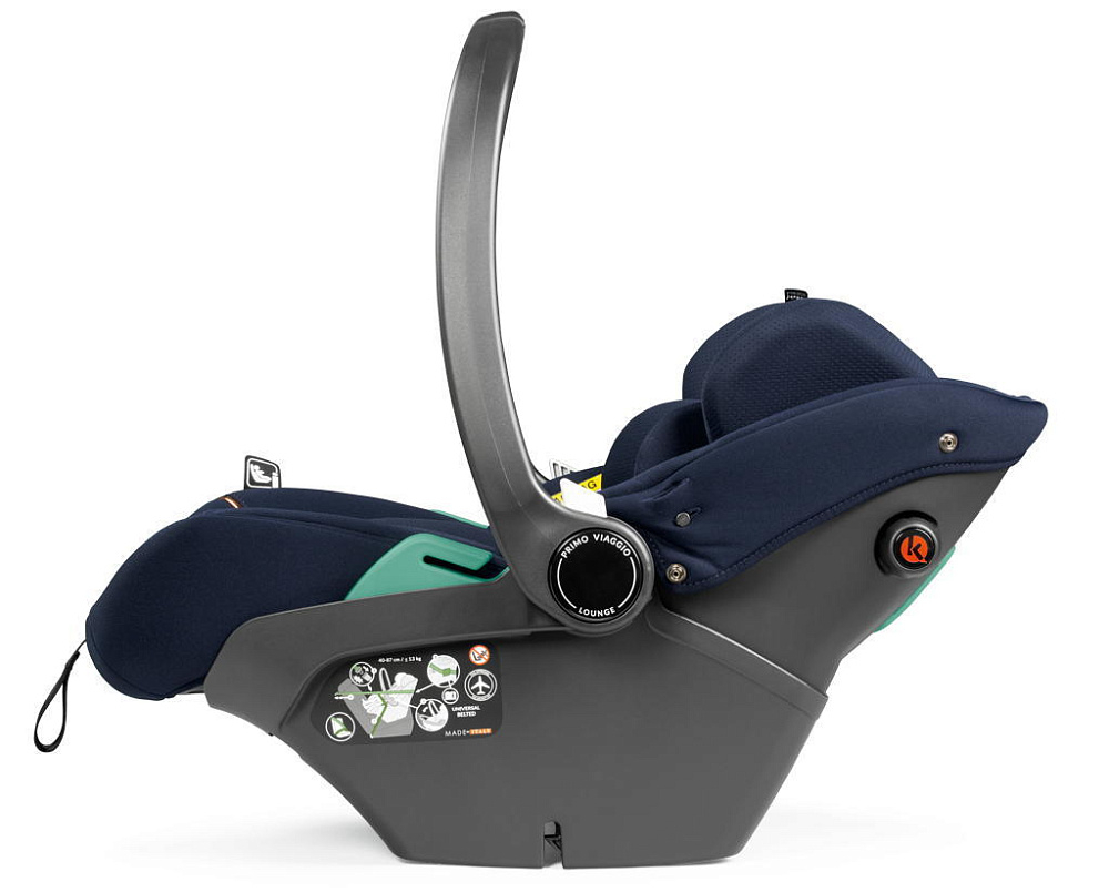 Коляска Peg Perego Veloce TC Brio Culla Belvedere Lounge 3 в 1 Blue Shine