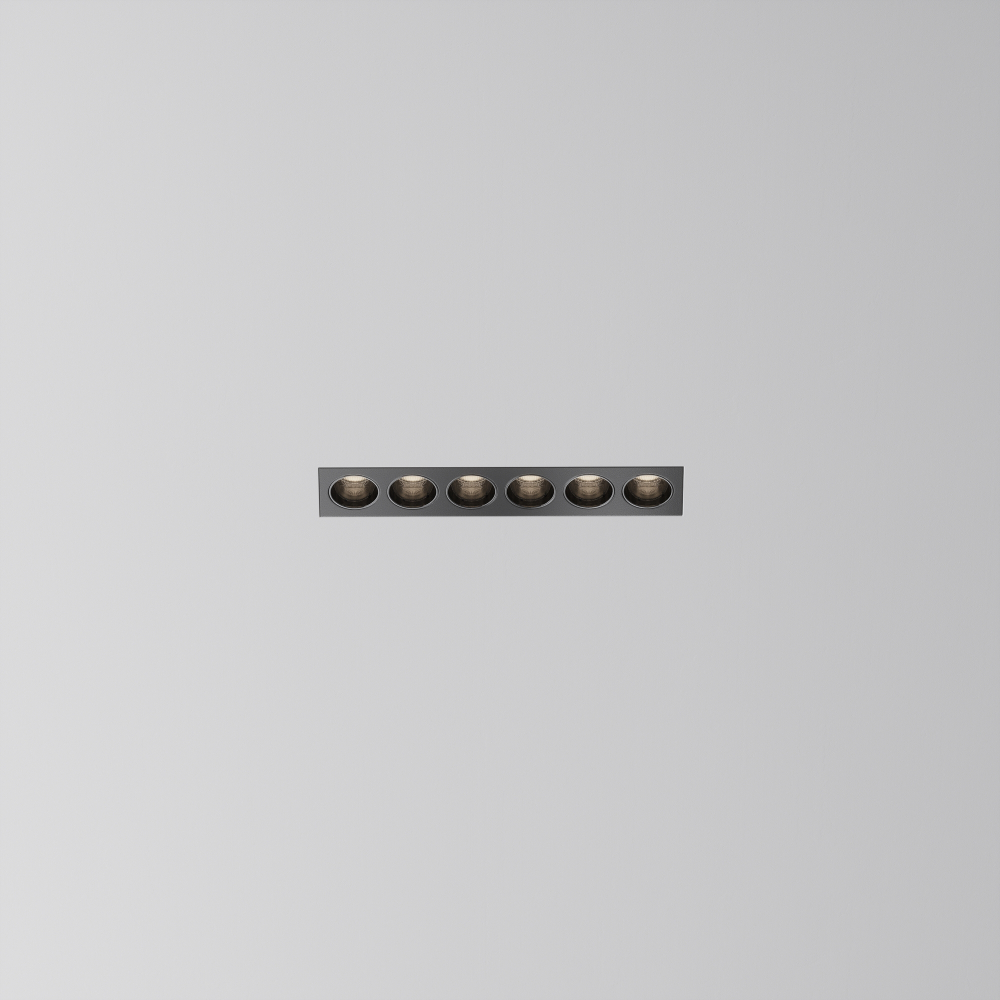 Встраиваемый светодиодный светильник Maytoni Points DL065-12W3-6K-TRS-B