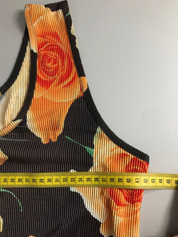 Платье-плиссе летнее, визуально 44/46 размер