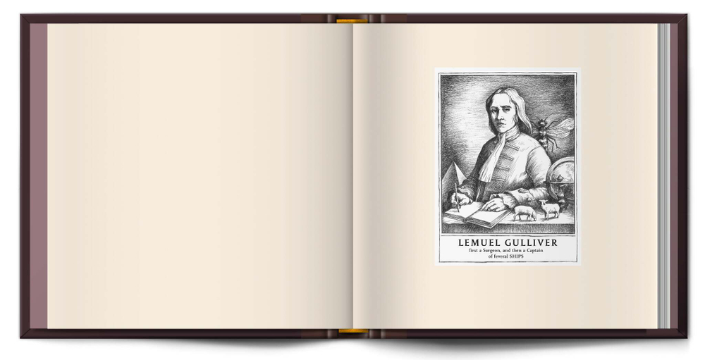 Книга «Путешествия Гулливера» Дж. Свифт