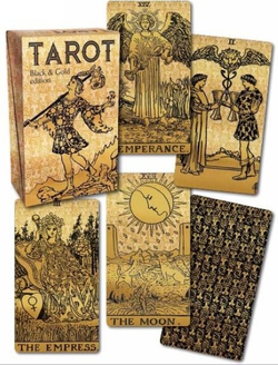 Набор "Таро Чёрное на Золоте / Tarot Black & Gold edition"