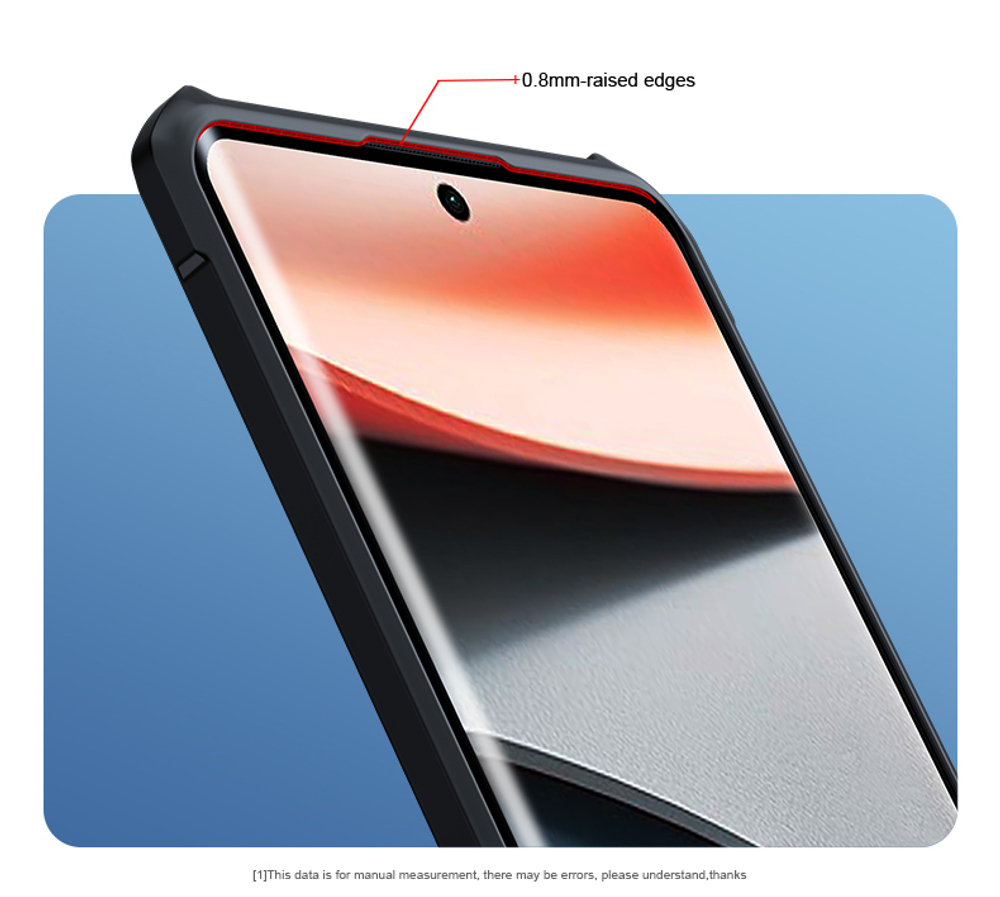 Чехол на Xiaomi Redmi Note 13 Pro Plus противоударный с усиленными углами XUNDD