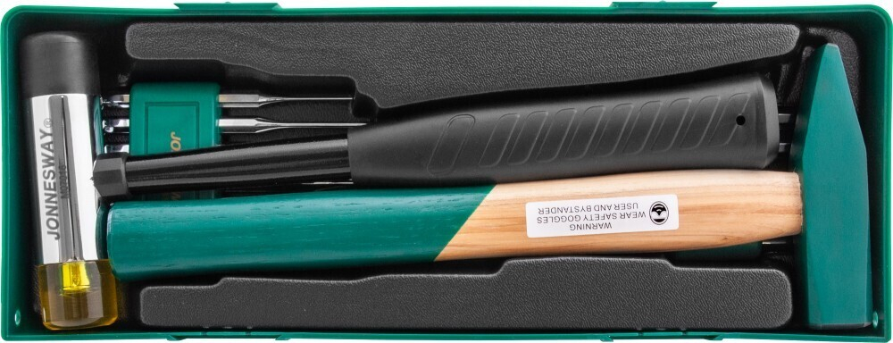 M09513SP Набор молотков и выколоток в ложементе, 13 предметов