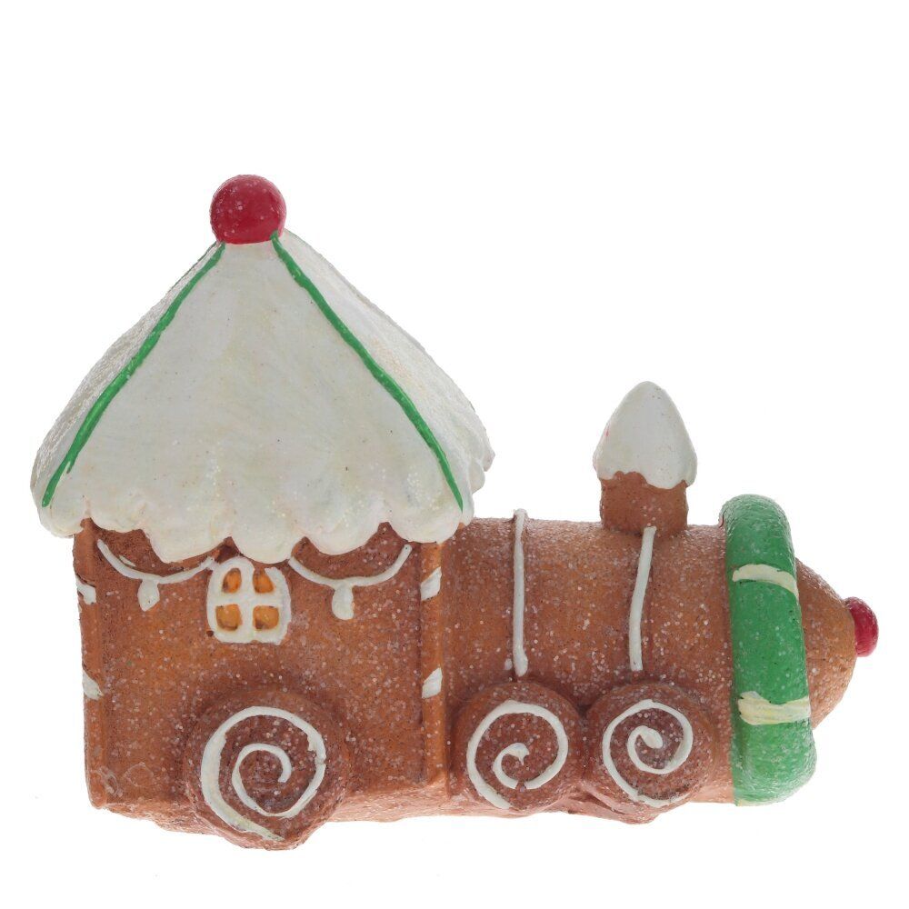 GAEM Фигурка декоративная с подсветкой "Паровозик"(LR44x2), L15,5 W8 H12 см