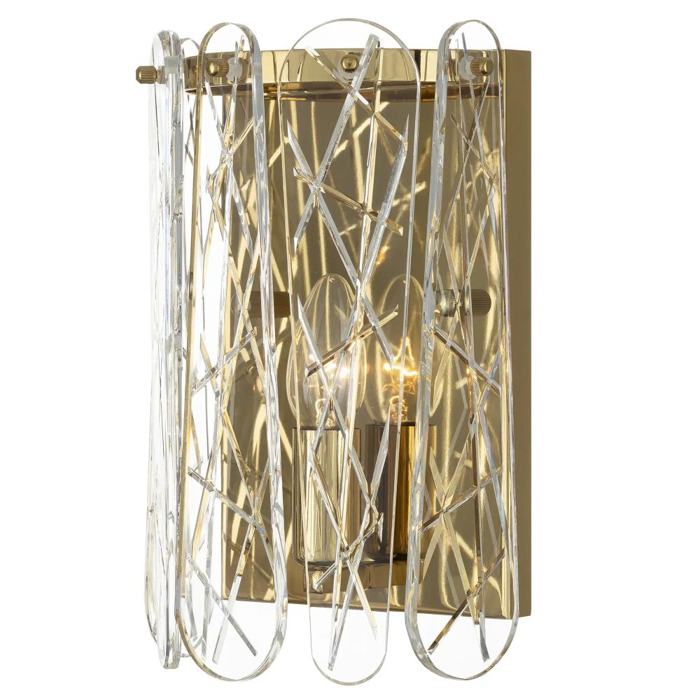 Citilux TALLA CL318412 Бра хрустальное Золото