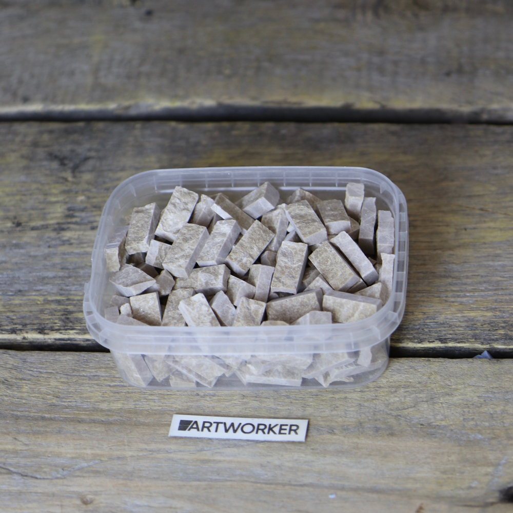 Колотый натуральный камень NS228, 350гр