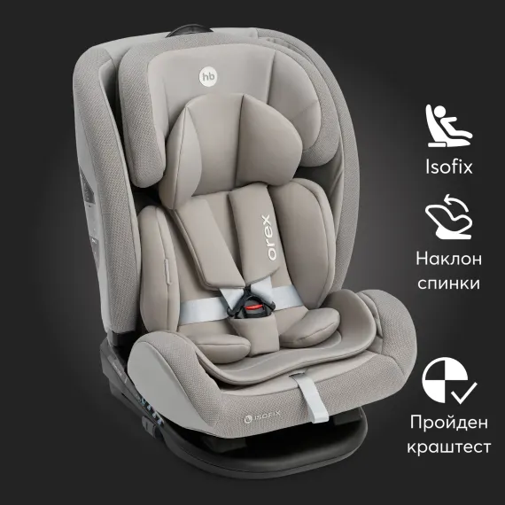 Автокресло Happy Baby Orex Isofix 0+/1/2/3 (0-36 кг)