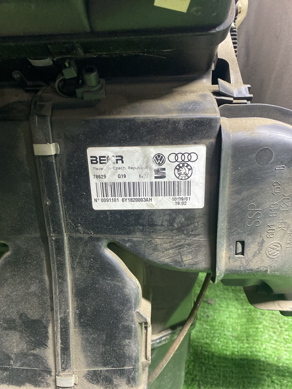 Печка Skoda Fabia, I (1999 2004) 2001 с пробегом