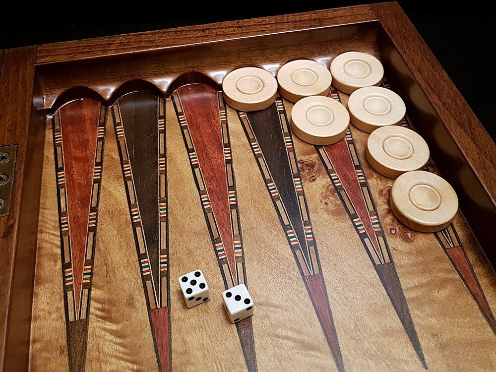 Нарды подарочные Helena Wood Art "Атлантида" (2161-MA) 3