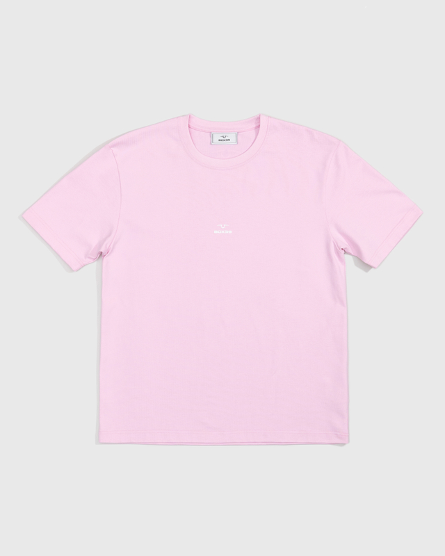Футболка свободного кроя, розовый, размер M