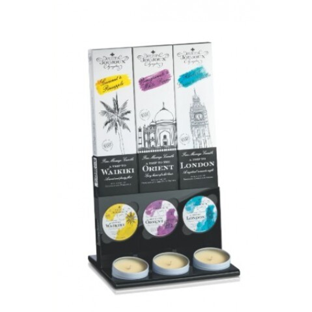 PETITS JOUJOUX Массажная свеча LONDON свежесть 33 гр.