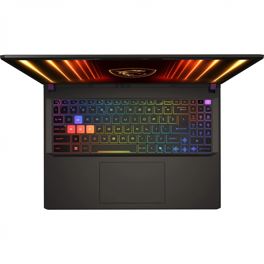 Ноутбук MSI Vector A16 HX A8WHG-033XRU Ryzen 9 8940HX 16Gb SSD1Tb RTX5070Ti 12Gb 16" IPS QHD+ без ОС grey space (9S7-15MM72-033)