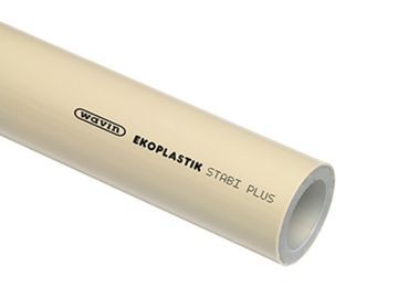 Труба Ekoplastik Wavin Stabi Plus S 25 мм. полипропиленовая (1 м)