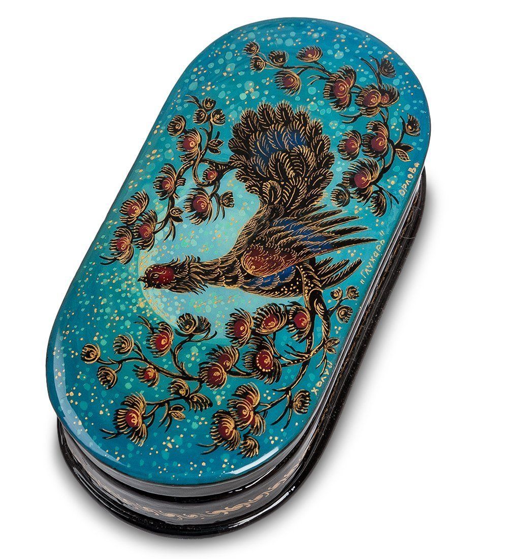 Народные промыслы ШК-45/ 8-A Шкатулка «Глухарь» исп. Орлова