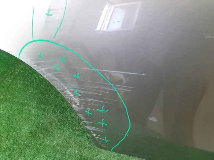 Дверь задняя правая BMW X5 F15 (2013-2018)