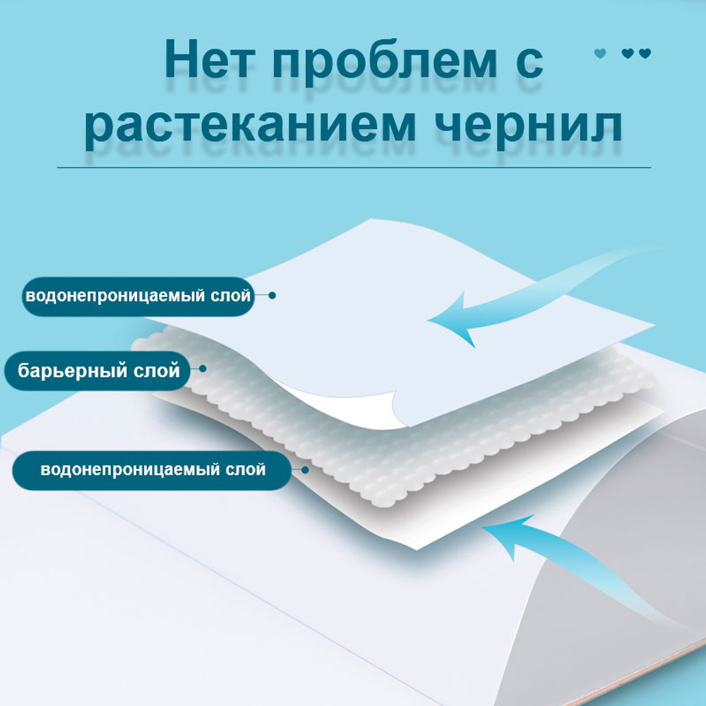 Скетчбук DELI для маркеров, А4, 30 л., 110 г/кв.м., жесткая подложка, на склейке