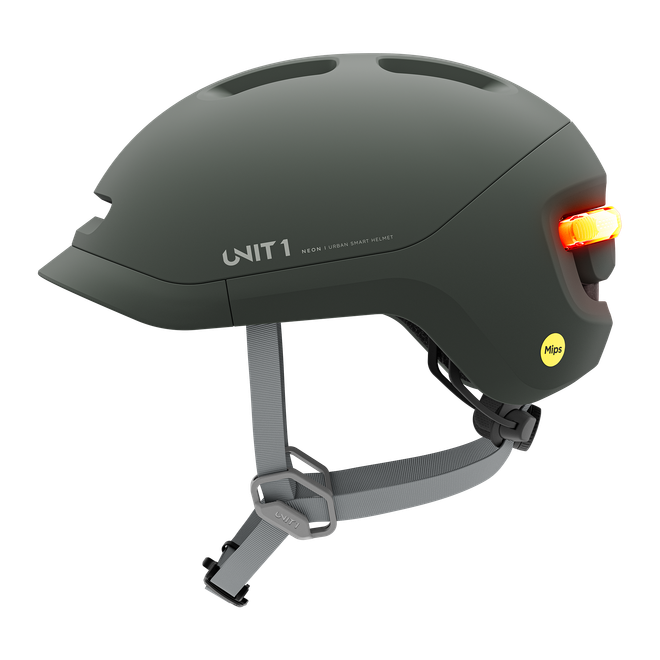 Шлем велосипедный UNIT 1 Neon MIPS Green