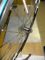 Переднее колесо 26" Shimano XT под эксцентрик