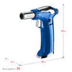 Горелка газовая Зубр Профессионал АГ-17 55518 с пьезоподжигом
