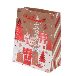 GAEM Пакет подарочный XS (бумага 210г/м2, блок 12шт), L14 W7 H17 см, 4в.