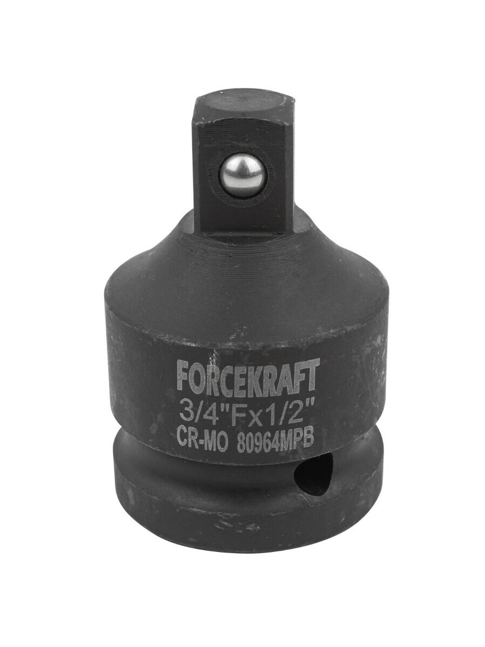 Адаптер-переходник ударный 3/4''(F)х1/2''(M) FORCEKRAFT FK-80964MPB
