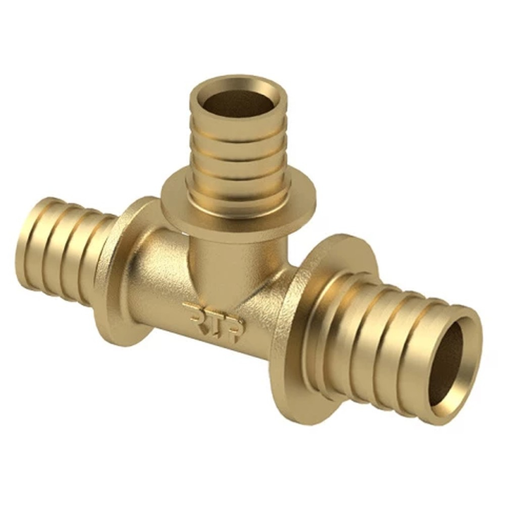 Тройник переходной 25х25х16 латунь акс.