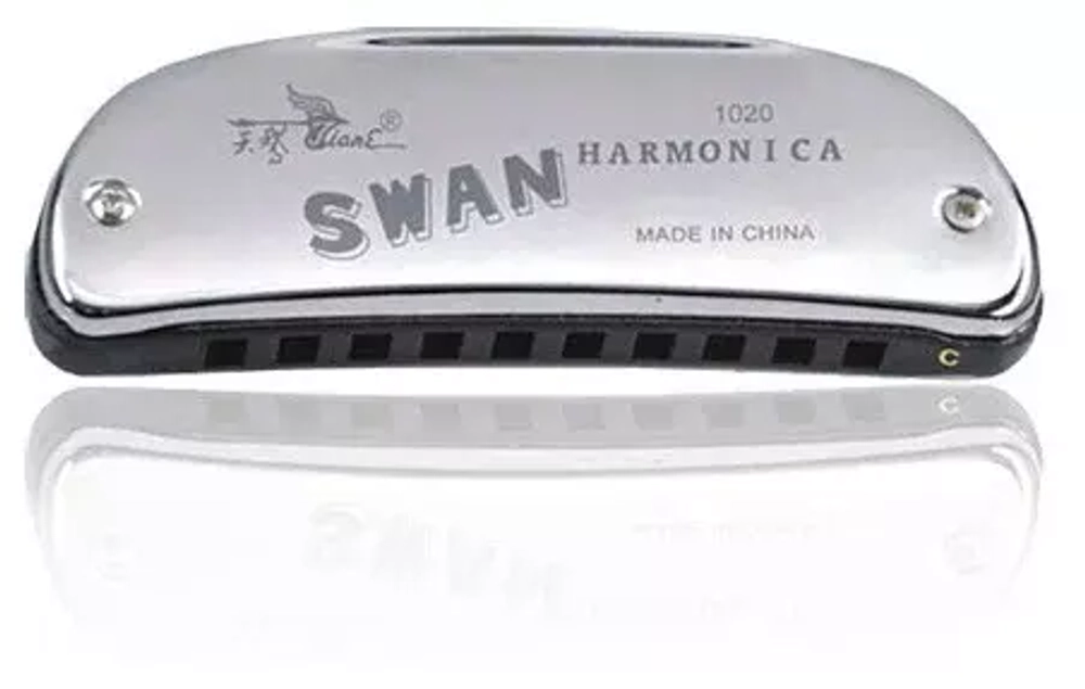 Swan SW1020-15G Губная гармошка диатоническая.