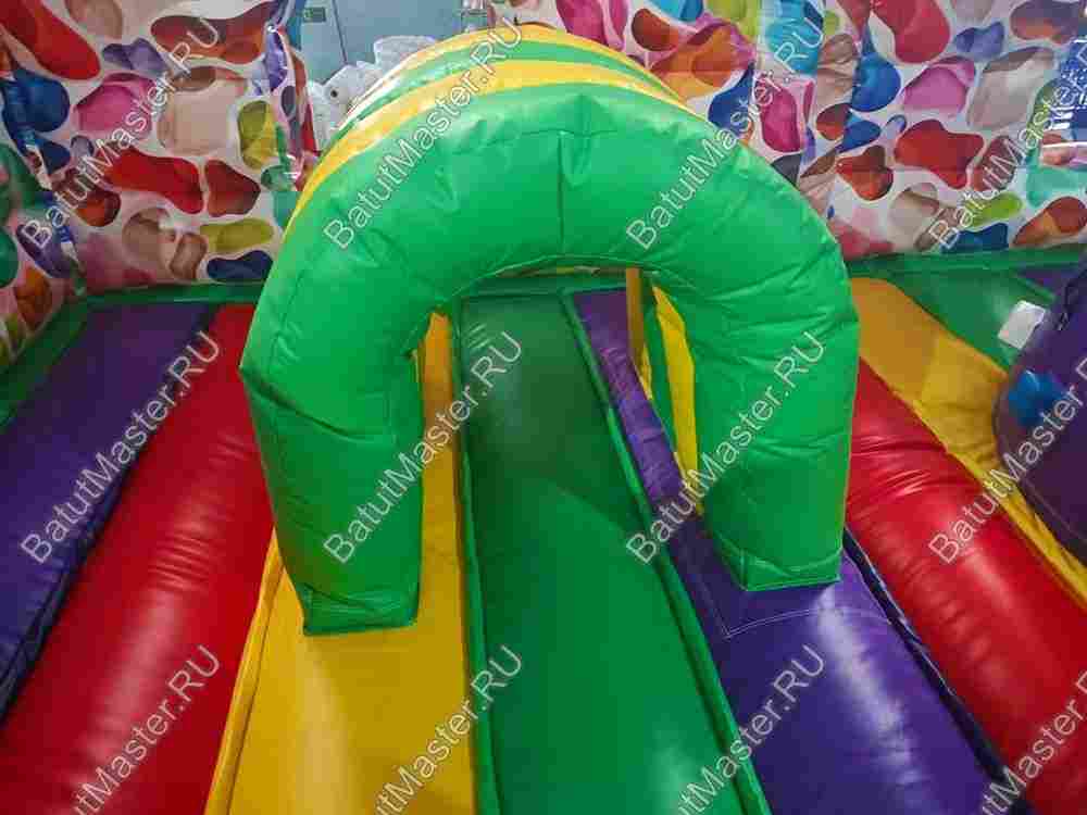 Коммерческий надувной батут Средневековое приключение 2