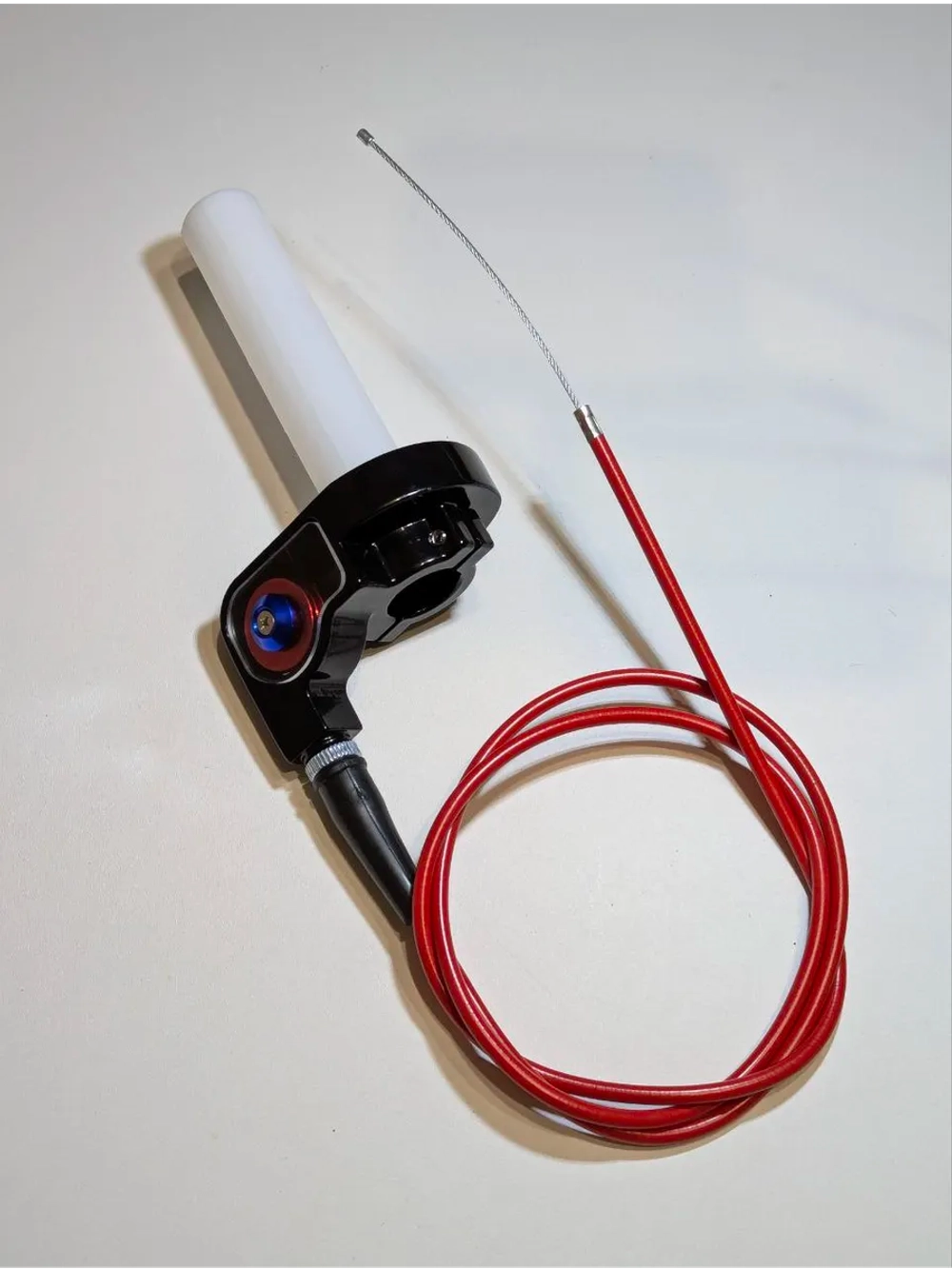 Ручка газа короткоходная для мотоцикла, питбайка