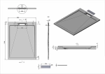 Душевой поддон Vincea VST-4SRL9012W 120х90 белый матовый
