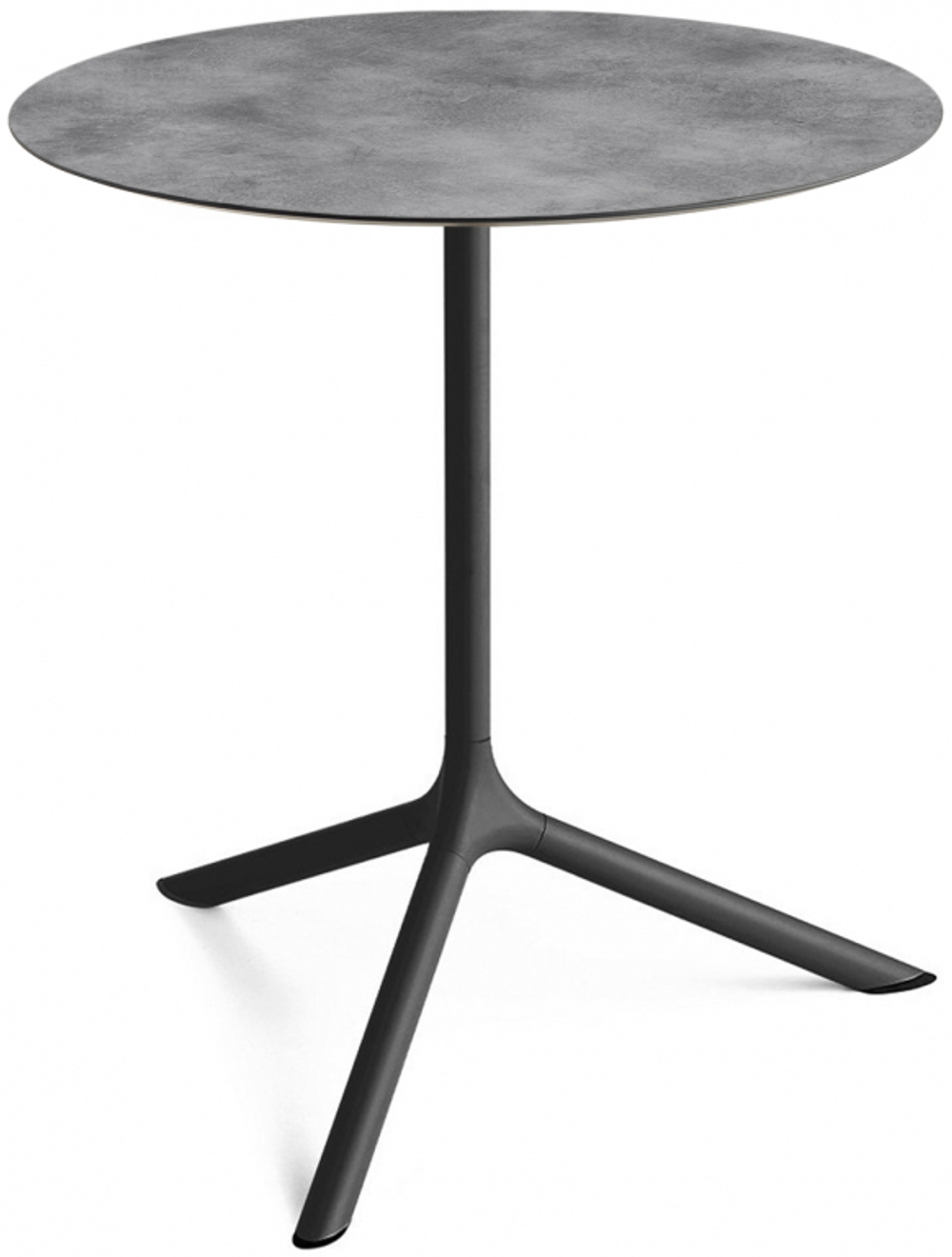 Стол ламинированный обеденный Scab Design Tripe Maxi, черный, цементный