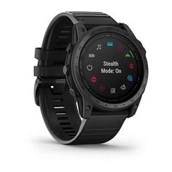 Garmin Tactix 7 Standard — тактические часы с GPS и чёрным ремешком