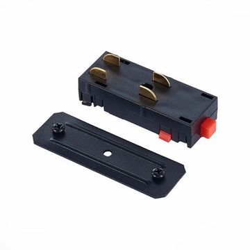 Коннектор прямой ST015.422.10H чёрный Skyline 220 ST-Luce