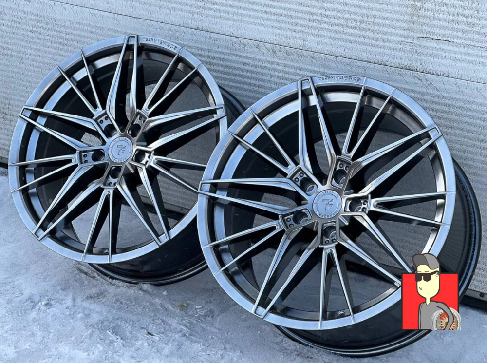 Комплект дисков Brixton Flow From Titan Forged TF30 19x8.5 et38 5x108