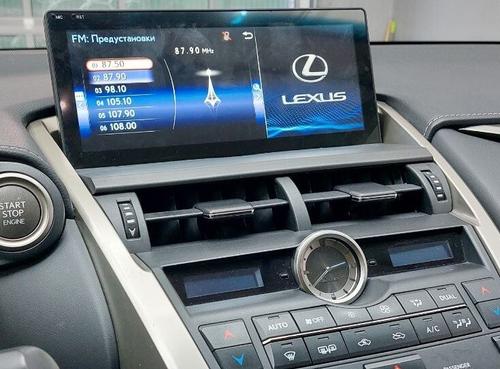 Магнитола для Lexus NX200, NX300 2017-2021 (без 360) - RDL-LEX-NX17 монитор 10.25" на Android 13, Быстрая, CarPlay, 4G SIM-слот