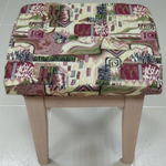 Чехол гобеленовый для табурета "ДВ.", дизайн: 53/1, размер 32*32см, Россия.