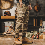 Мужские брюки джогерры резинка плюс замок в американском ретро-стиле. Оптом и в розницу