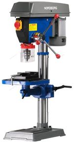 Станок сверлильный NORDBERG ND1660 (750Вт, 16мм, макс расст до стола 410мм, 16 скоростей, тиски)