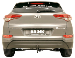 Фаркоп Brink (Thule) 613800 для HYUNDAI TUCSON / KIA SPORTAGE 15-(паспорт и сертификат в комплекте)(без электрики)