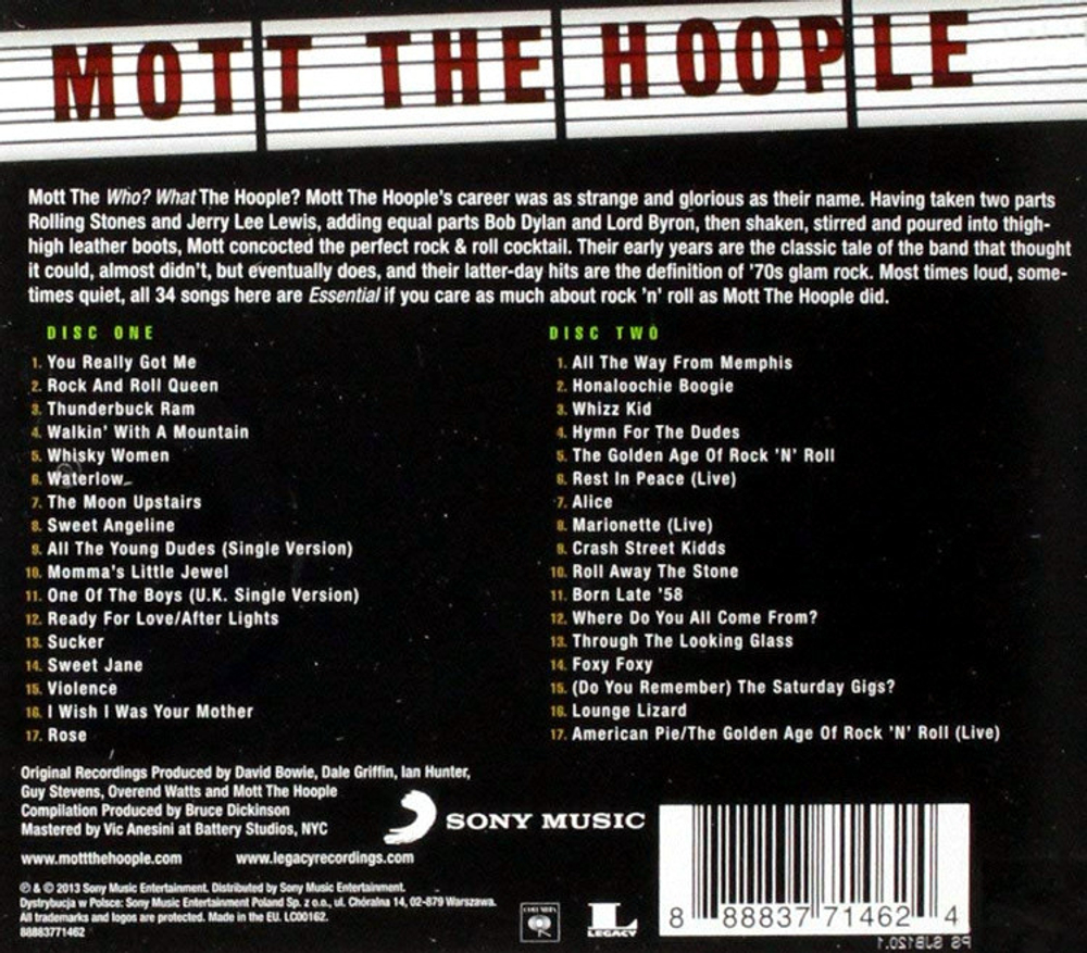 Mott The Hoople / The Essential (2CD)