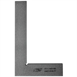 Угольник УП 160х100 кл.1 АЛЬФА-НДТ (с калибровкой, ГОСТ 3749)