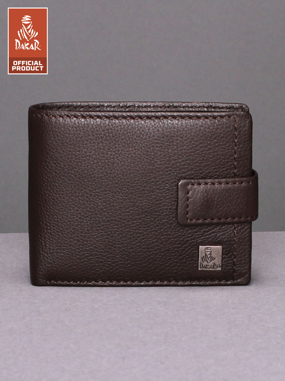 DKB1101R Castanho - Портмоне Dakar с RFID защитой