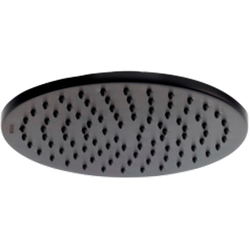 Bossini верхний душ Cosmo Ø 280 мм, самоочищение c поворотным шарниром, цвет чёрный матовый