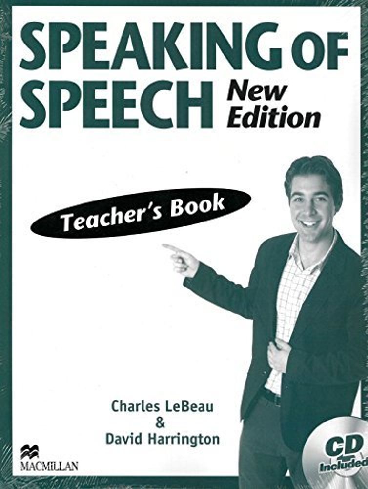 Speaking Of Speech Teacher&#39;s Guide with CD Pack