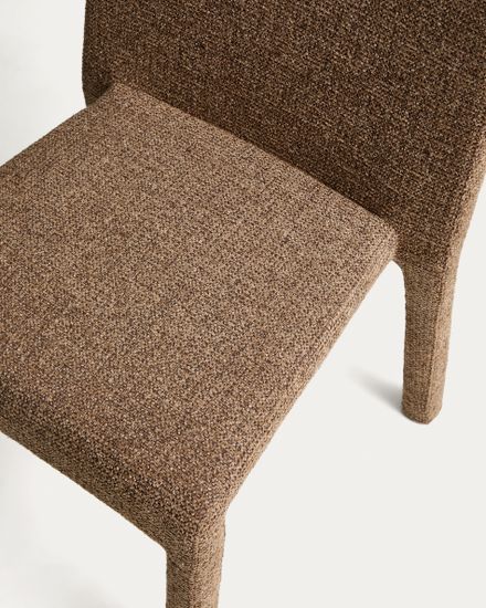 Стул Loria в обивке цвета шоколад