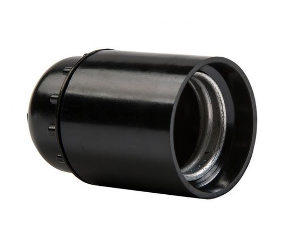 Патрон для лампы E27 Н12П-01 карболитовый подвесной